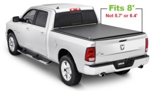 Dodge Ram 2500 SLT Tonneau Cover - Tonno Pro - Lo-Roll - `10-`24
